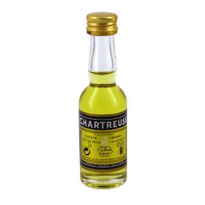 Mignonnette de Liqueur Chartreuse jaune 3 cl 55