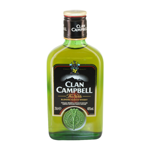 Flasque de Whisky Clan Campbell 20 cl 40