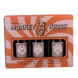 Box 3 mignonnettes Monkey Gin 15 cl 41°